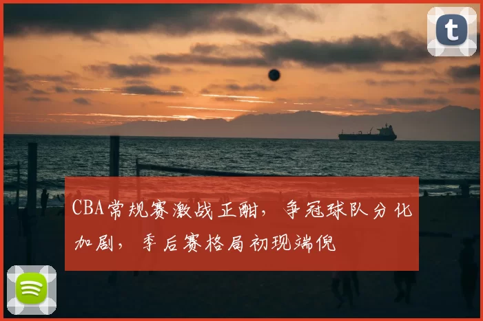 CBA常规赛激战正酣，争冠球队分化加剧，季后赛格局初现端倪